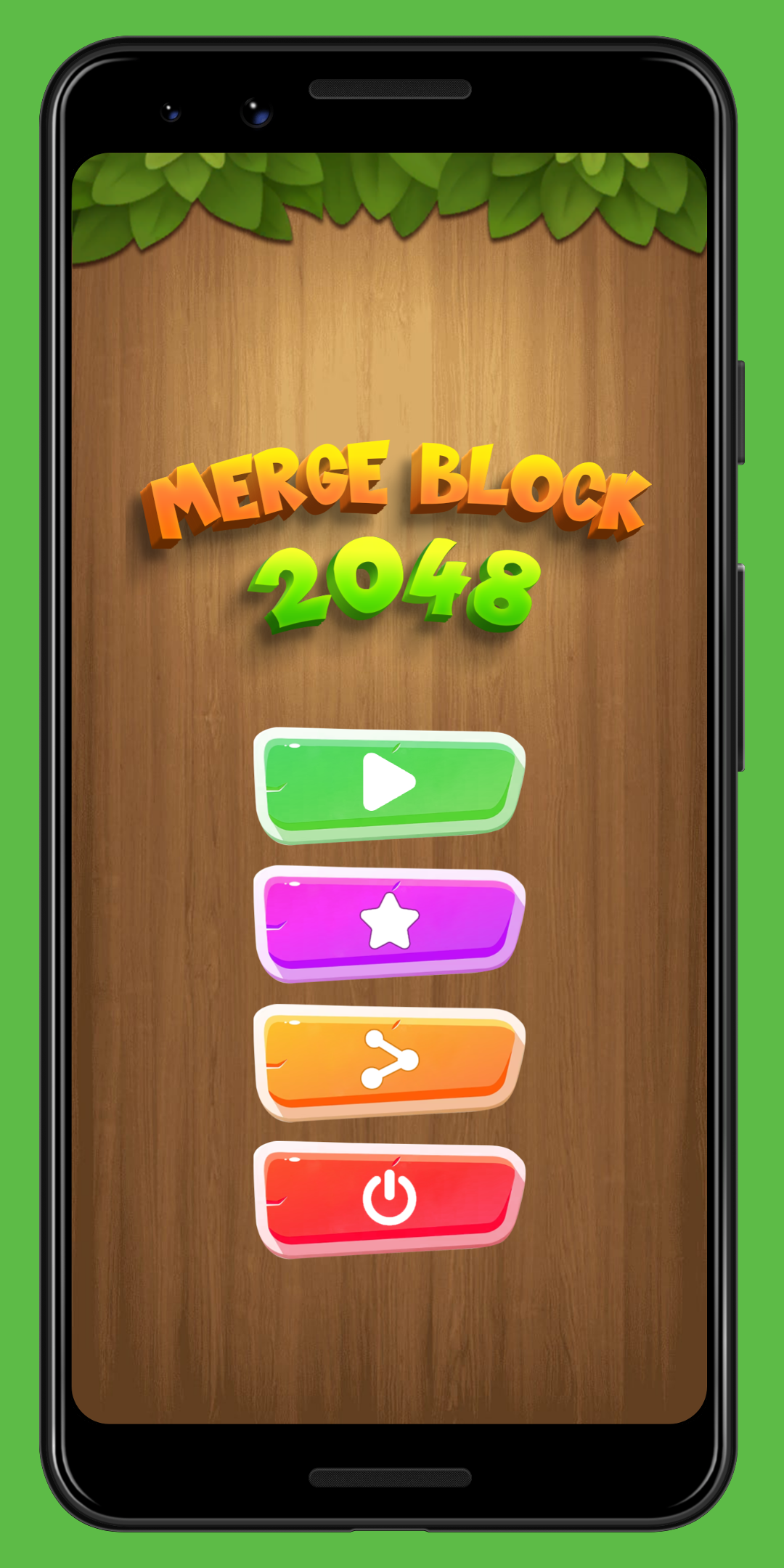 Captura de Tela do Jogo Merge Block 2048