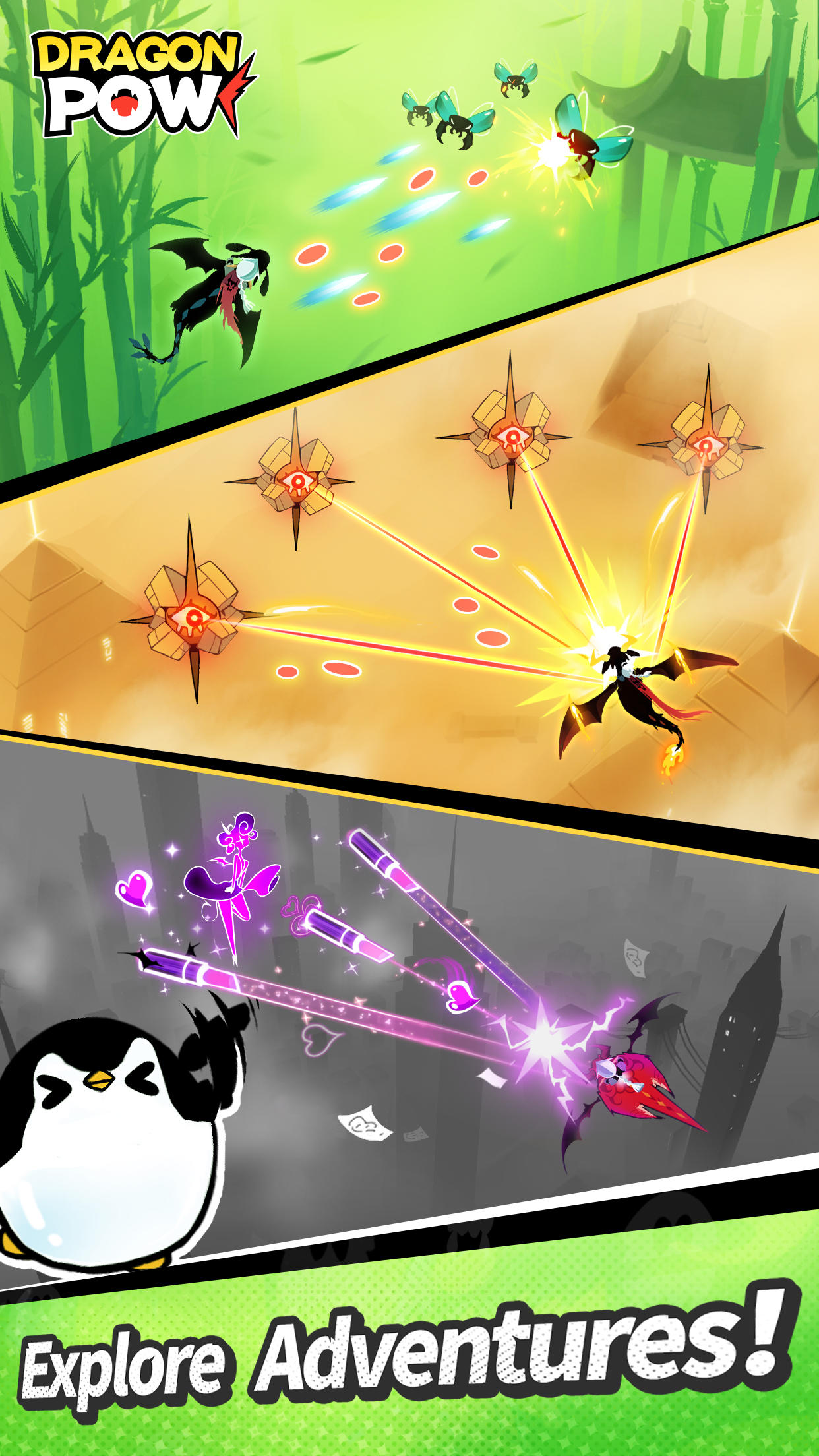 Dragon POW! Game Screenshot