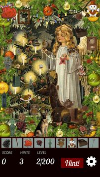 Hidden Objects Holiday Season: Christmas Cards 遊戲截圖