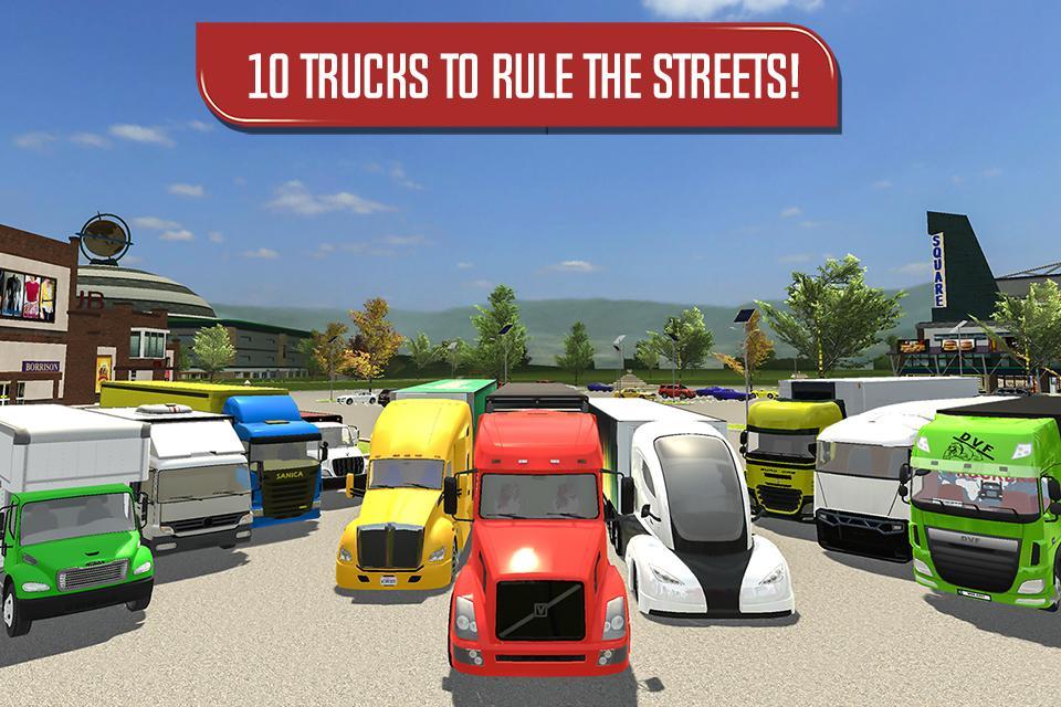 Delivery Truck Driver Sim screenshot game