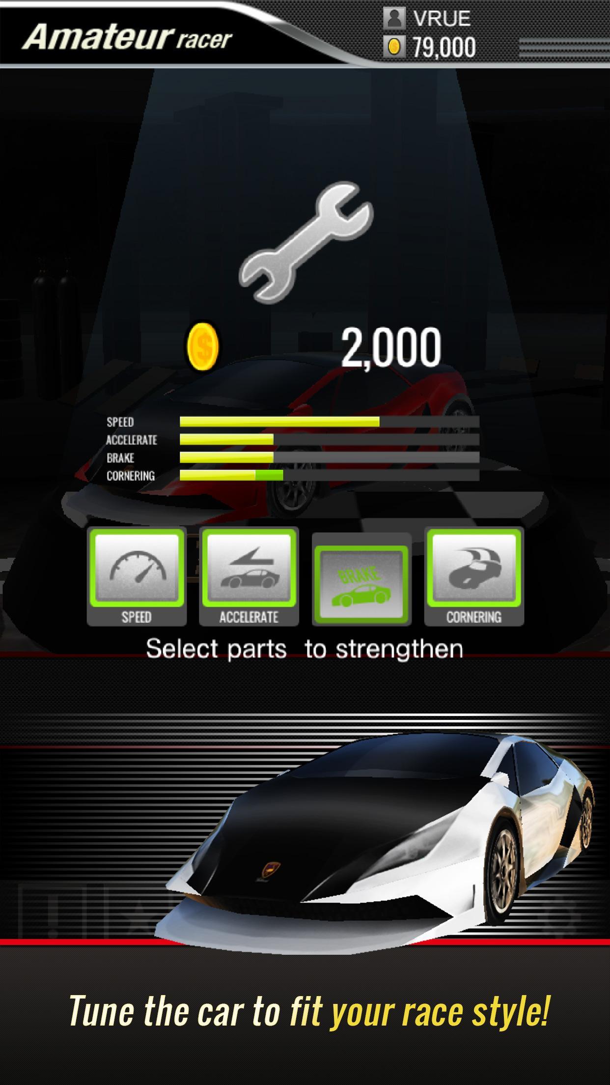 TAP DRIFT RACING Game Screenshot