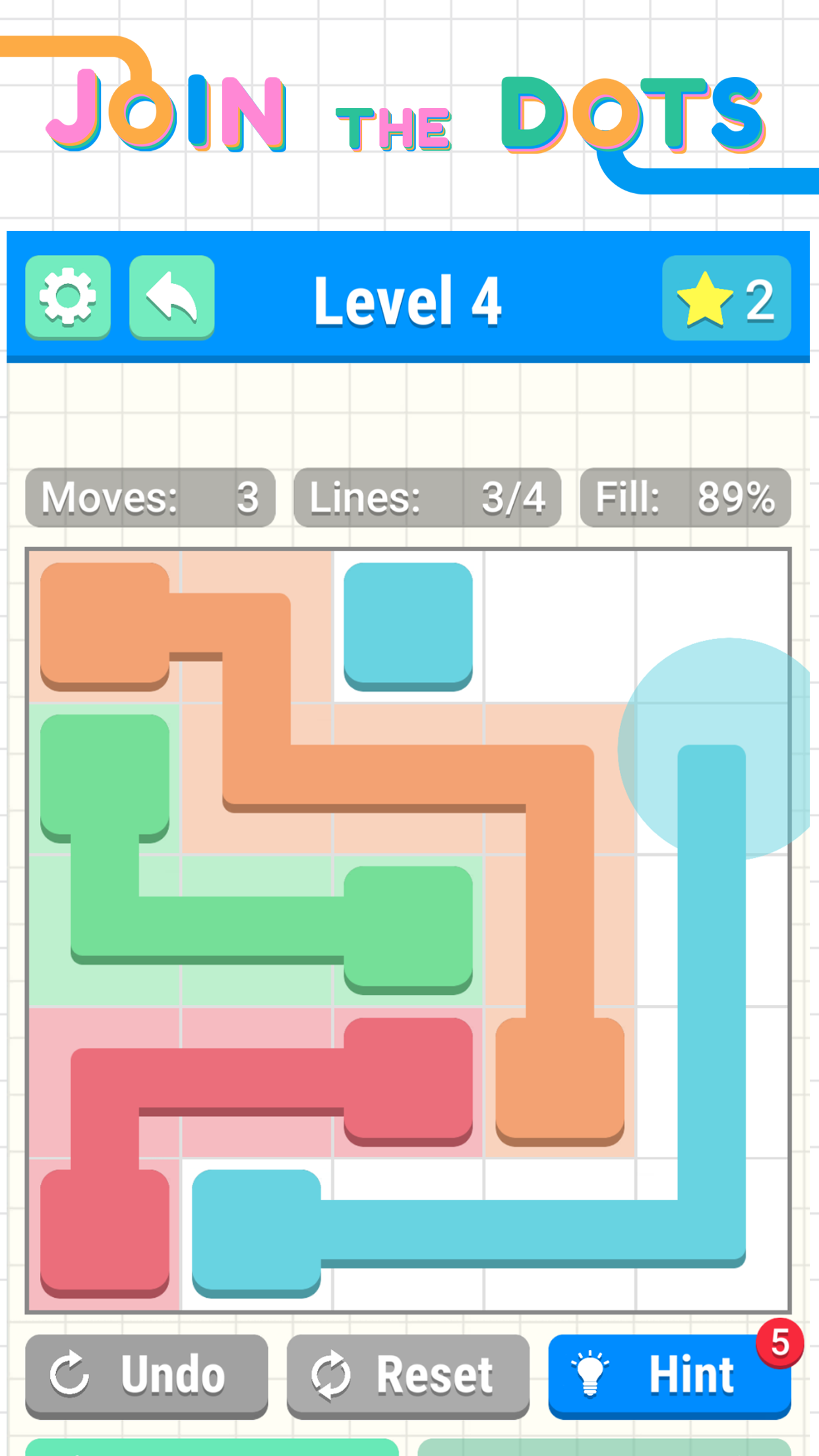 Join the Dots - Connect puzzle Game Screenshot