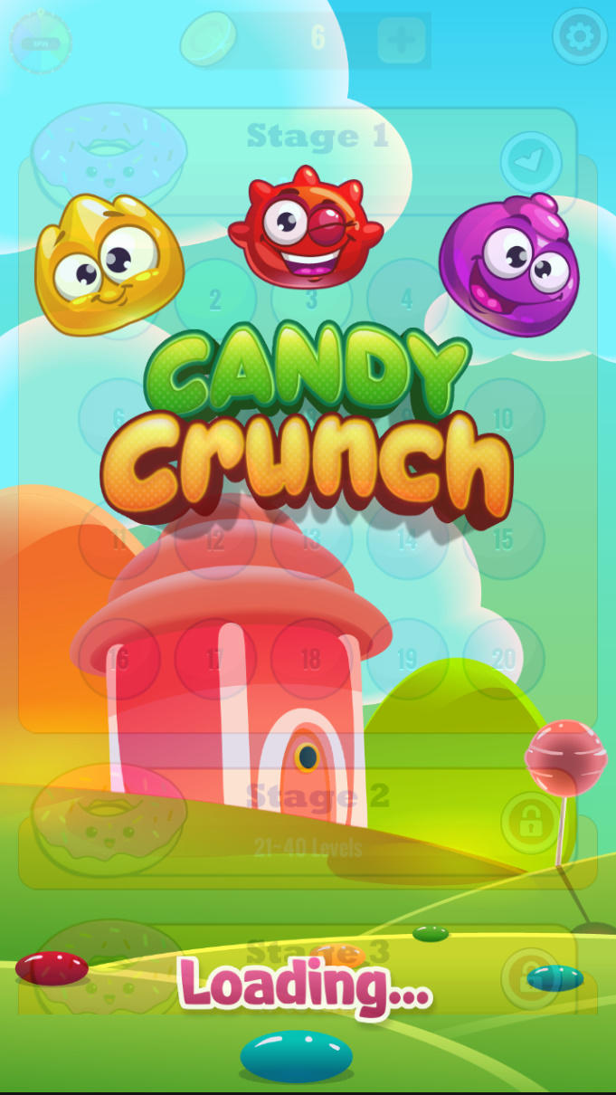 Candy Crunch Match-3 Adventure Game Screenshot