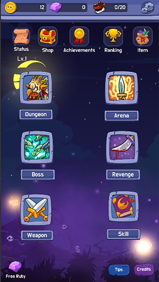 Lightning Magician Clicker - R screenshot game