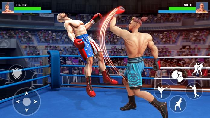 Captura de Tela do Jogo Kick Boxing Games : Punch Out