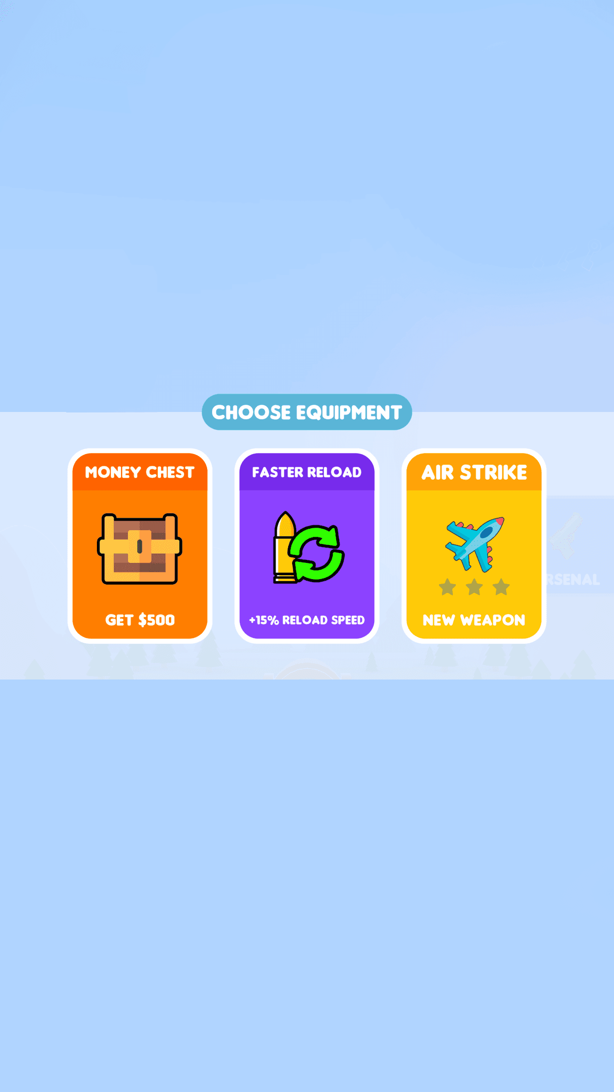 Crowd Defense Game Screenshot