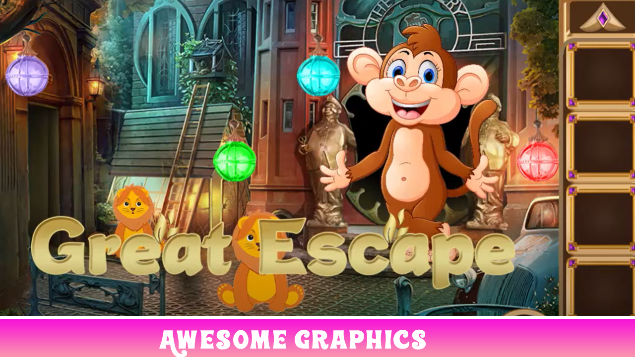 Pleasant Monkey Escape Game Screenshot