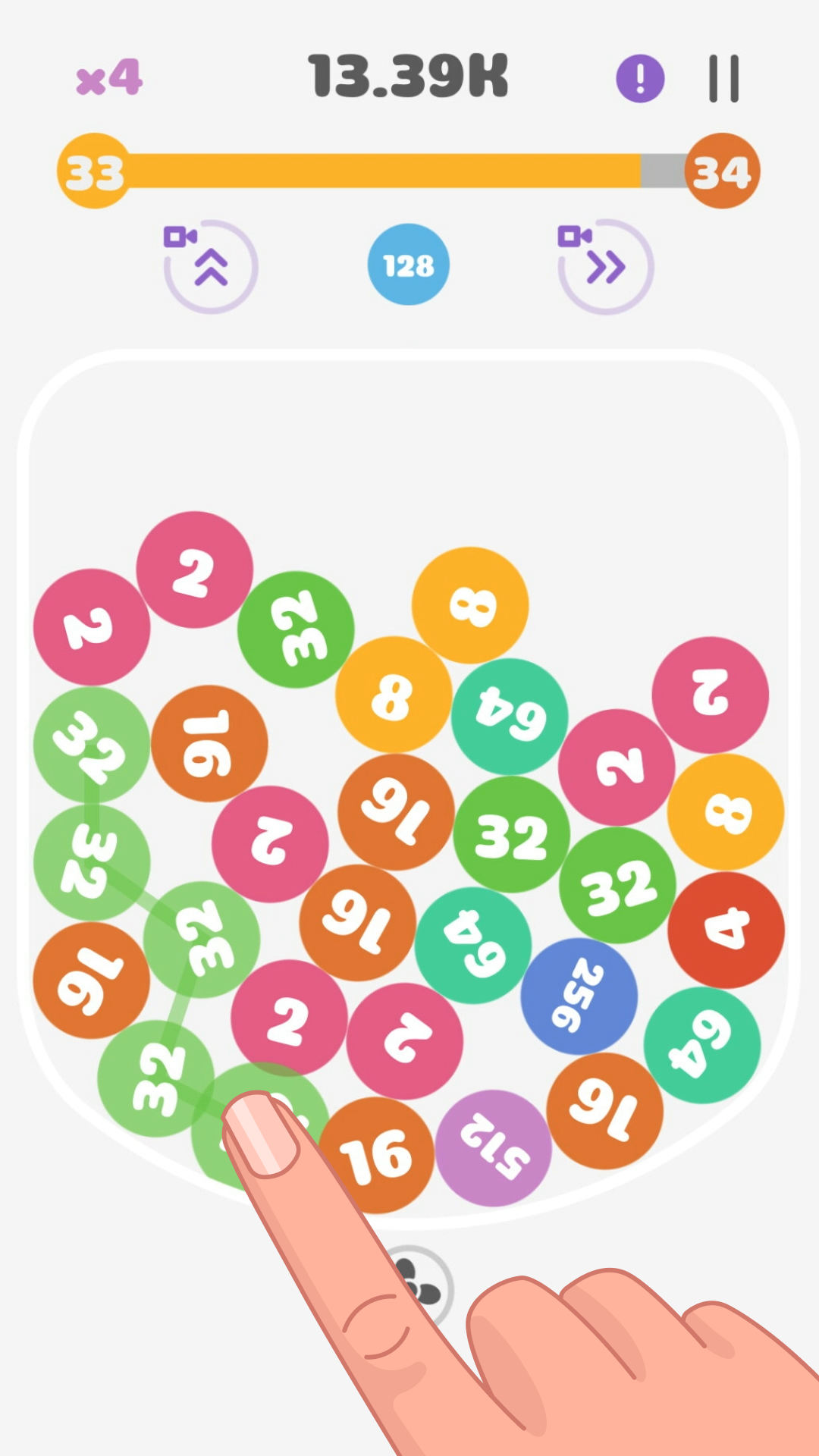 Gravity Pops! Game Screenshot