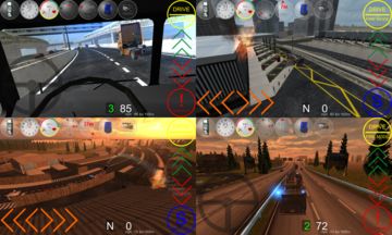 Duty Driver Firetruck LITE Game Screenshot