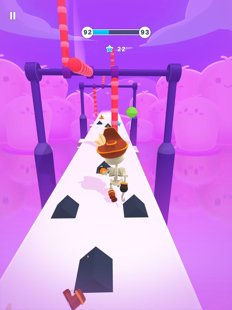 Pixel Rush - Obstacle Course screenshot game