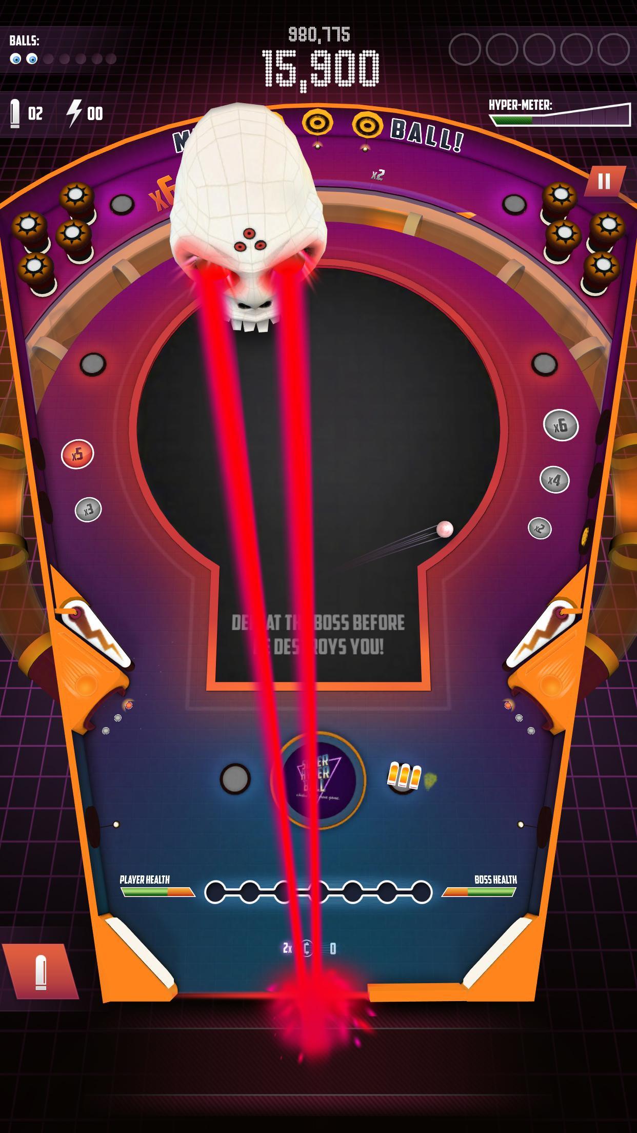 Super Hyper Ball 2 screenshot game