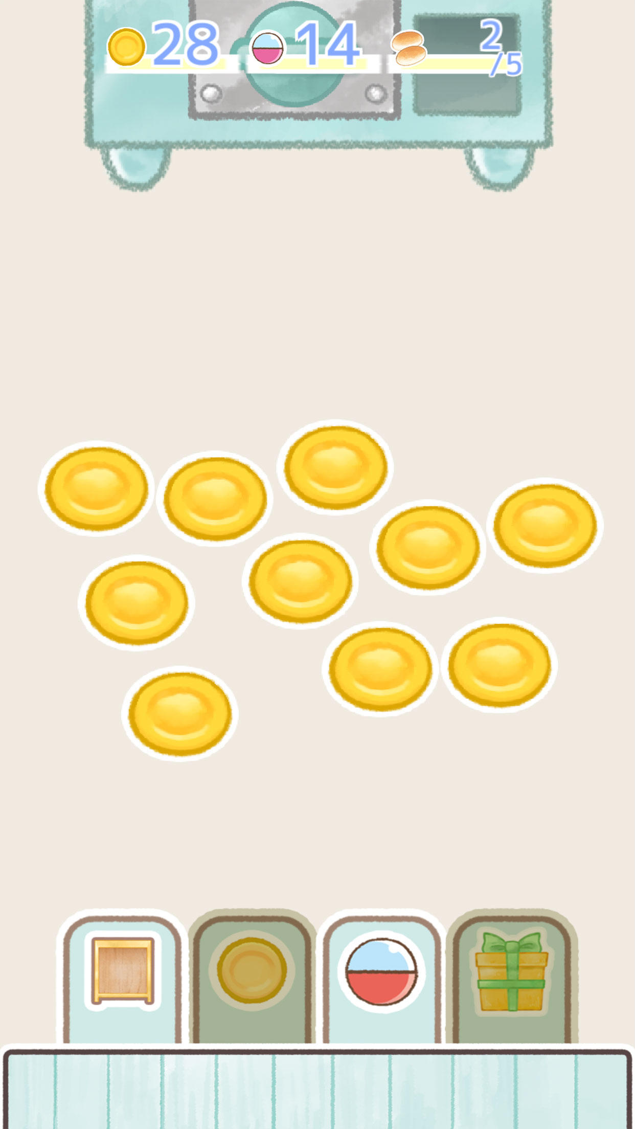 Cuplikan Layar Game いーすとけん。 不思議なパン屋の物語