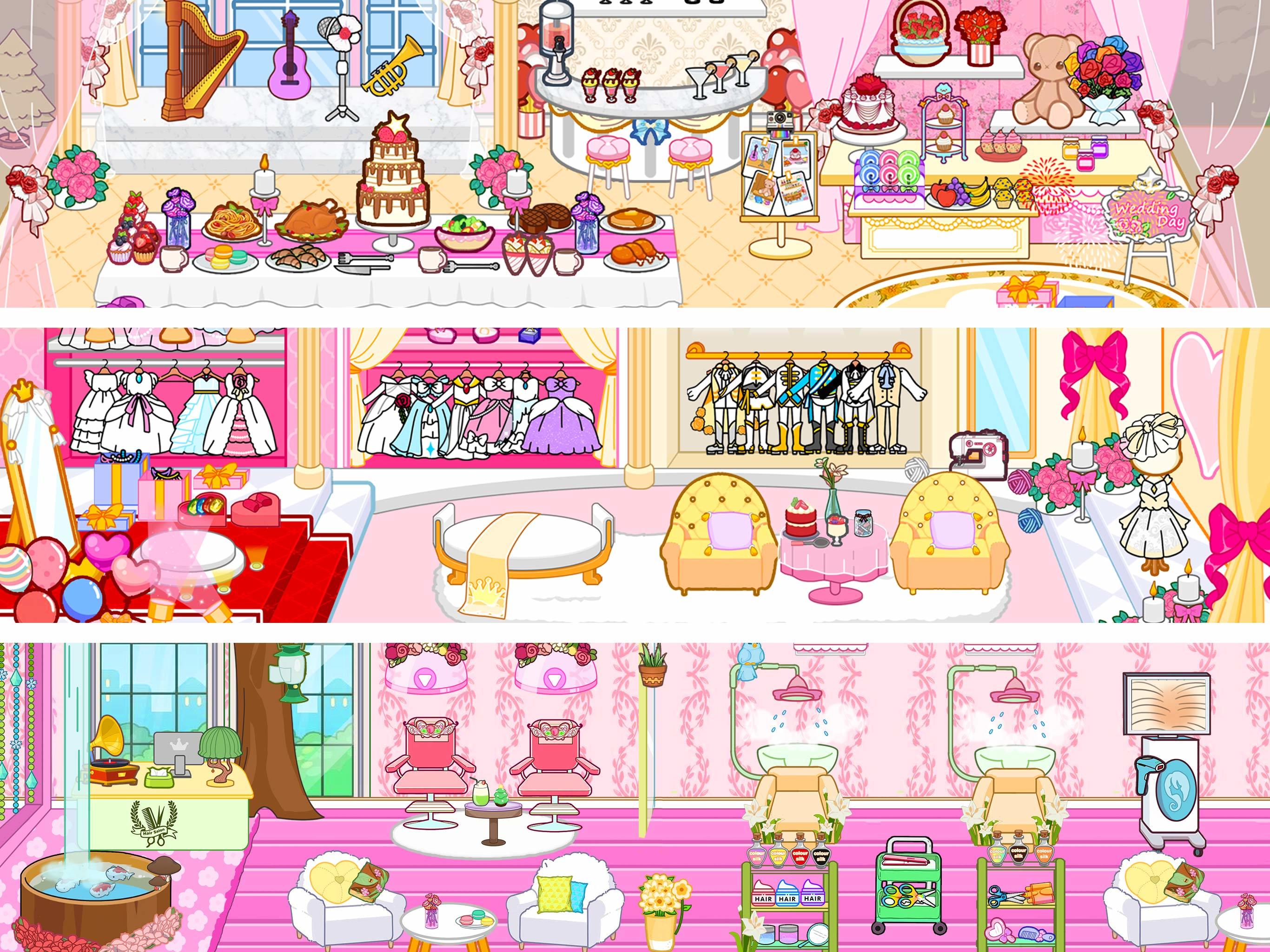 Princess Wedding Life World Game Screenshot