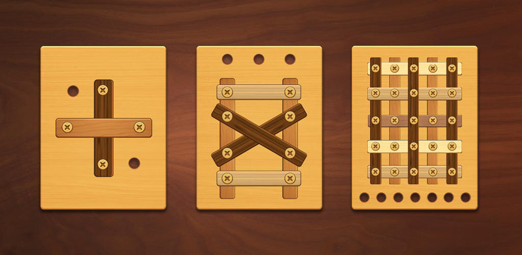 Banner of Screw Puzzle: Wood Nut & Bolt 1.94