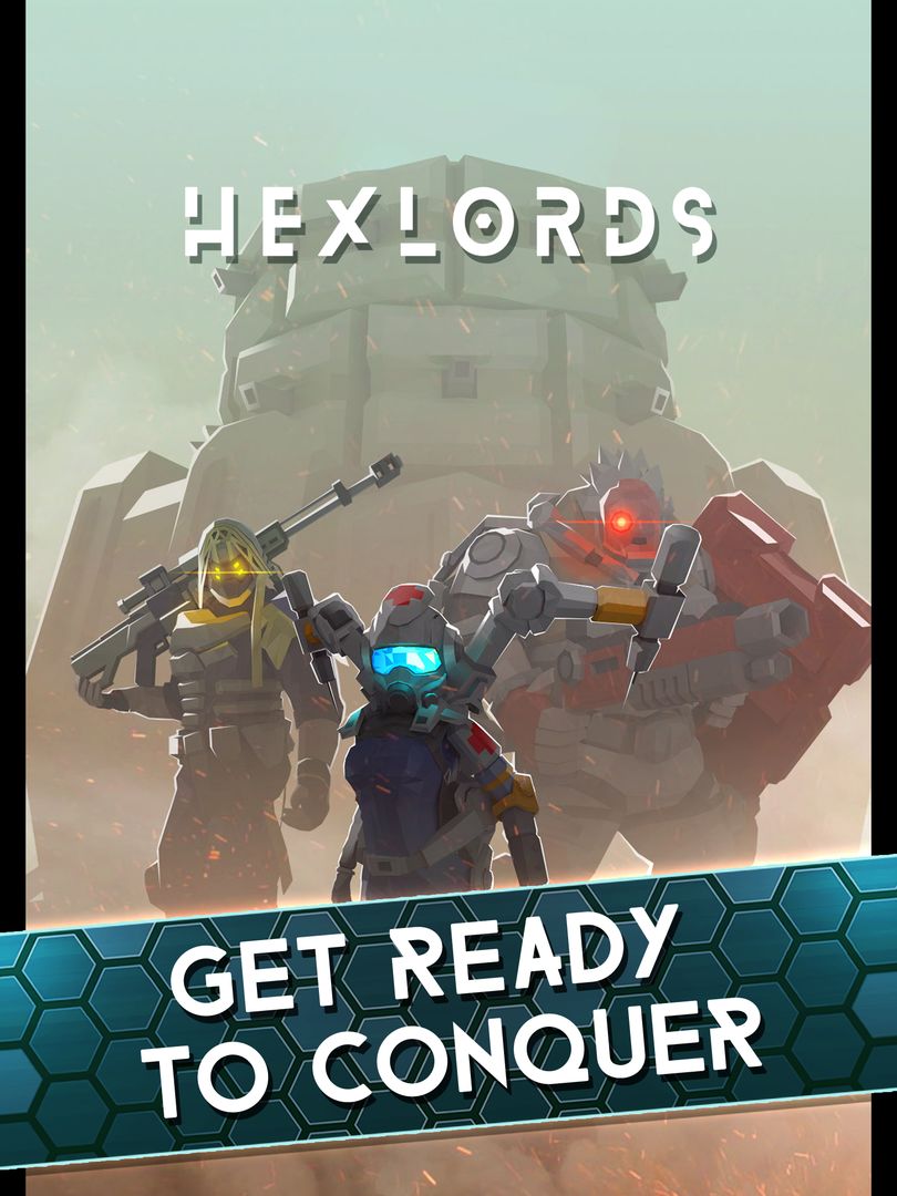 Hexlords: Battle Royale 게임 스크린 샷
