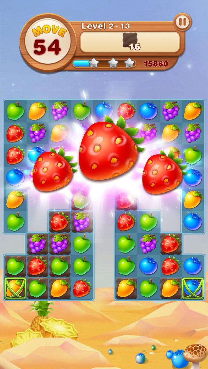 Crazy Fruit Game Screenshot