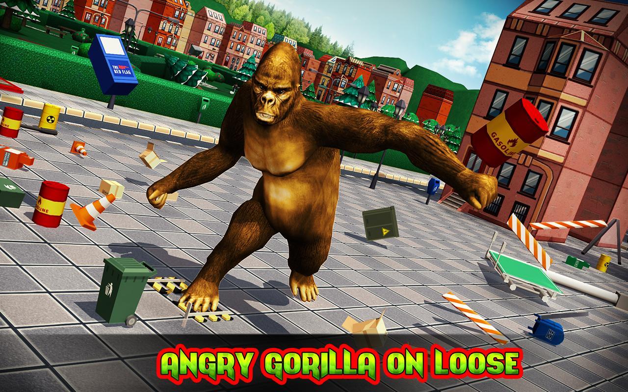 Ultimate Gorilla Rampage 3D ภาพหน้าจอเกม