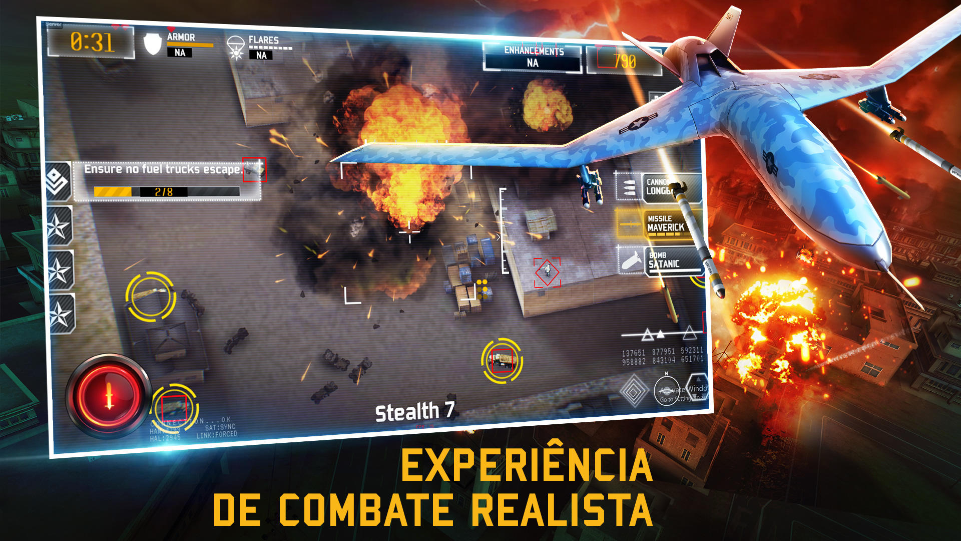 Captura de Tela do Jogo DRONE SHADOW STRIKE 3