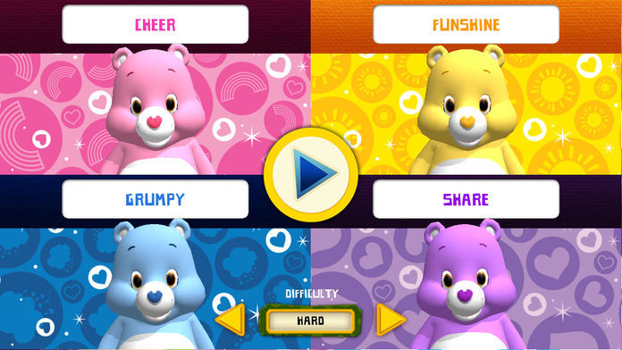 Rainbow Slides: Care Bears! ภาพหน้าจอเกม