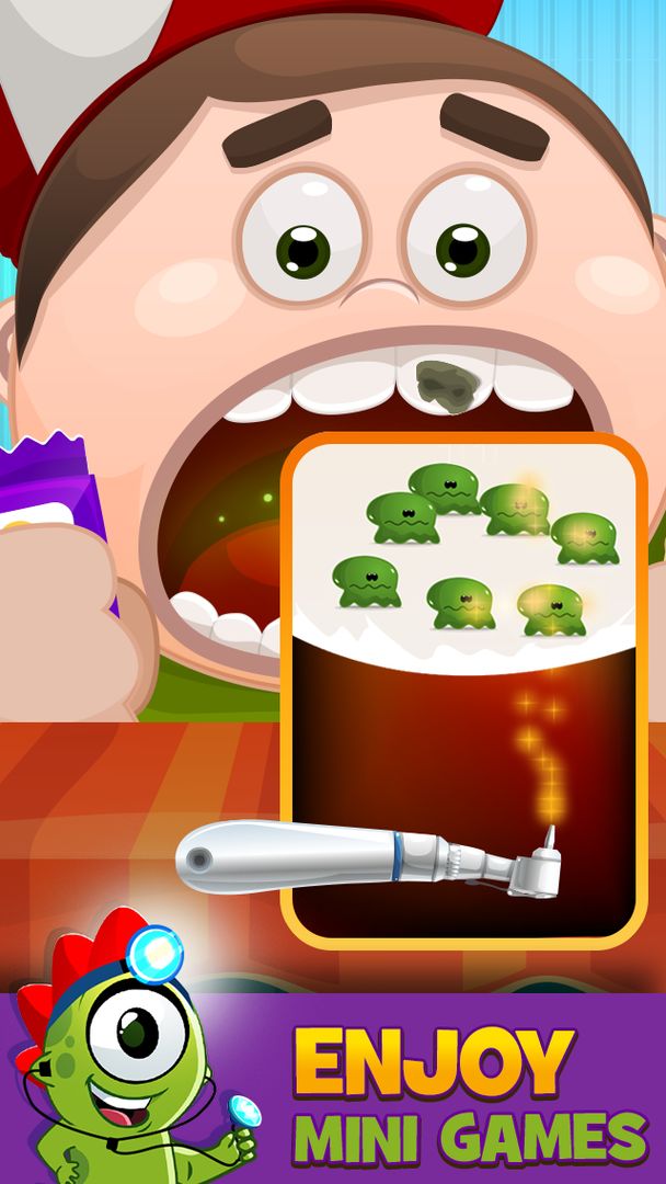 Doctor Kizi - Kids Dentist 게임 스크린 샷