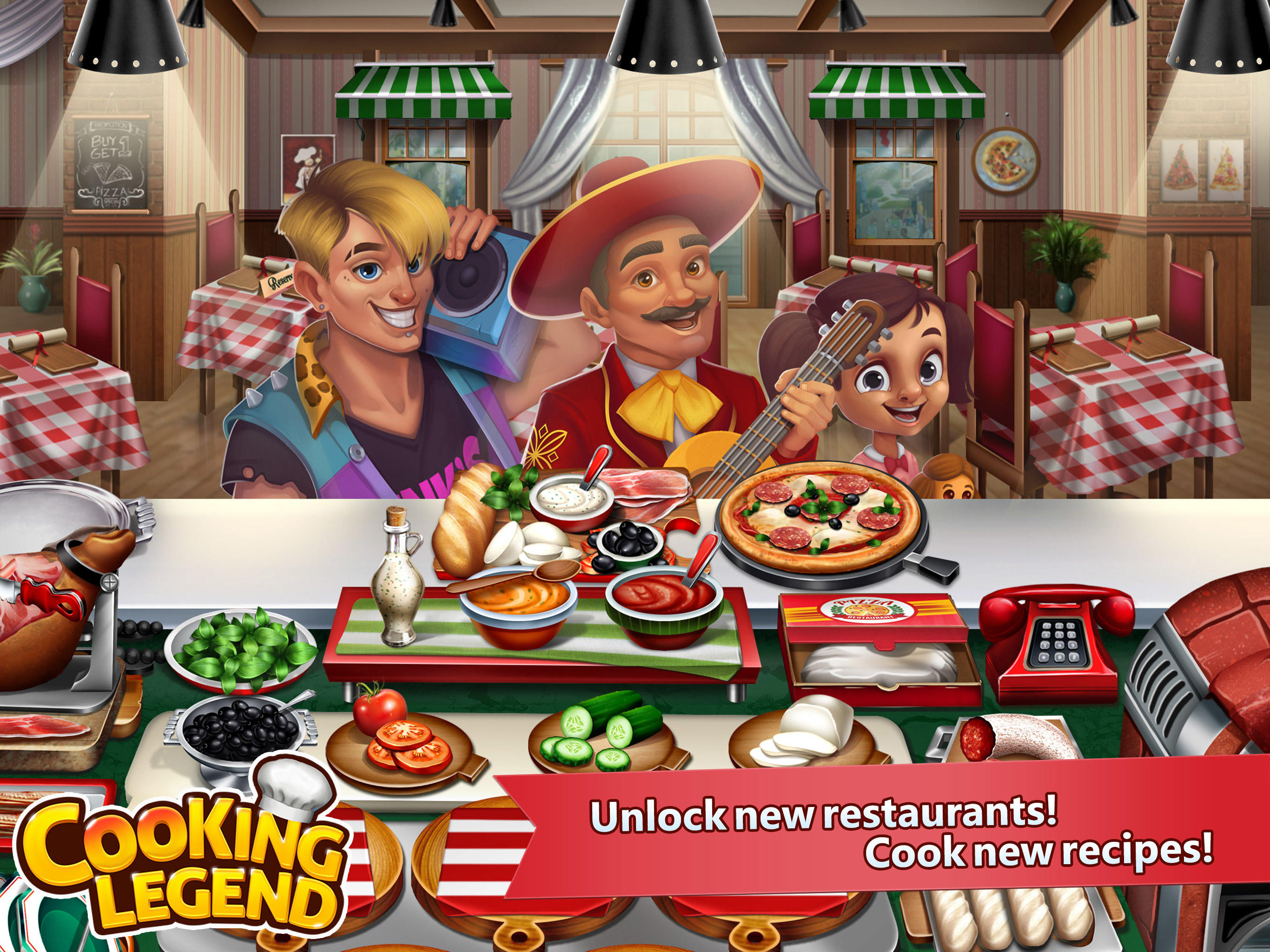 Cooking Legend Fun Restaurant Game Screenshot