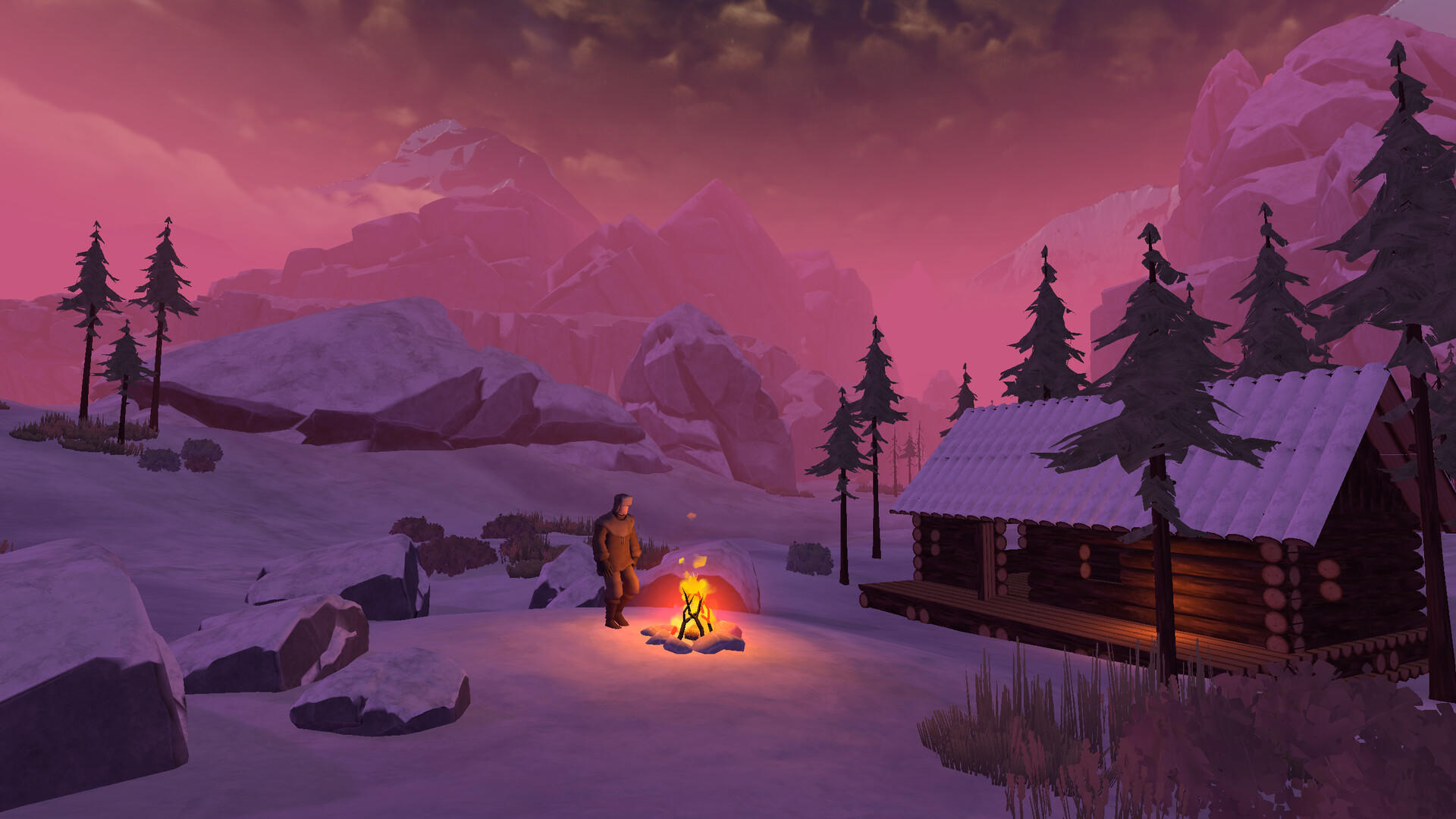 Frost Survival VR Game Screenshot