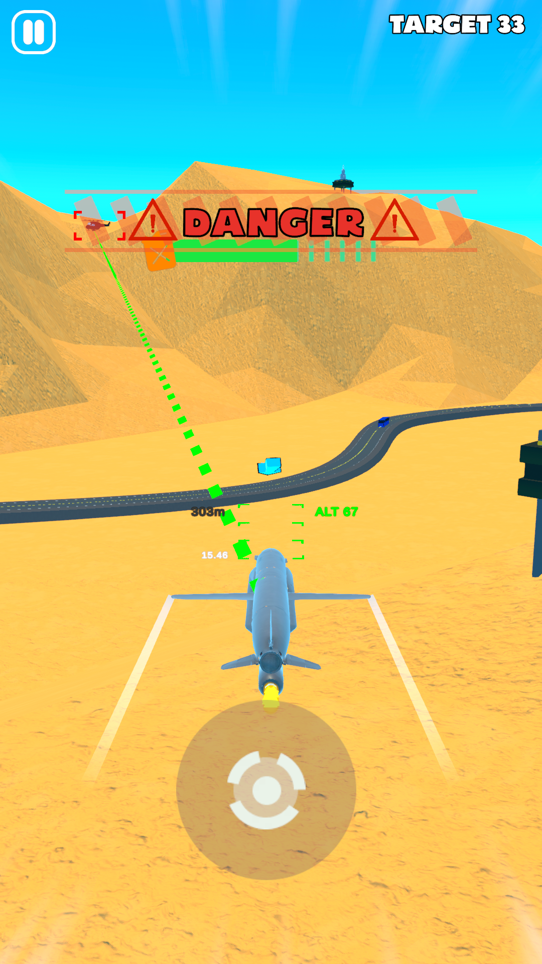 Cruise Missile: War Simulator Game Screenshot