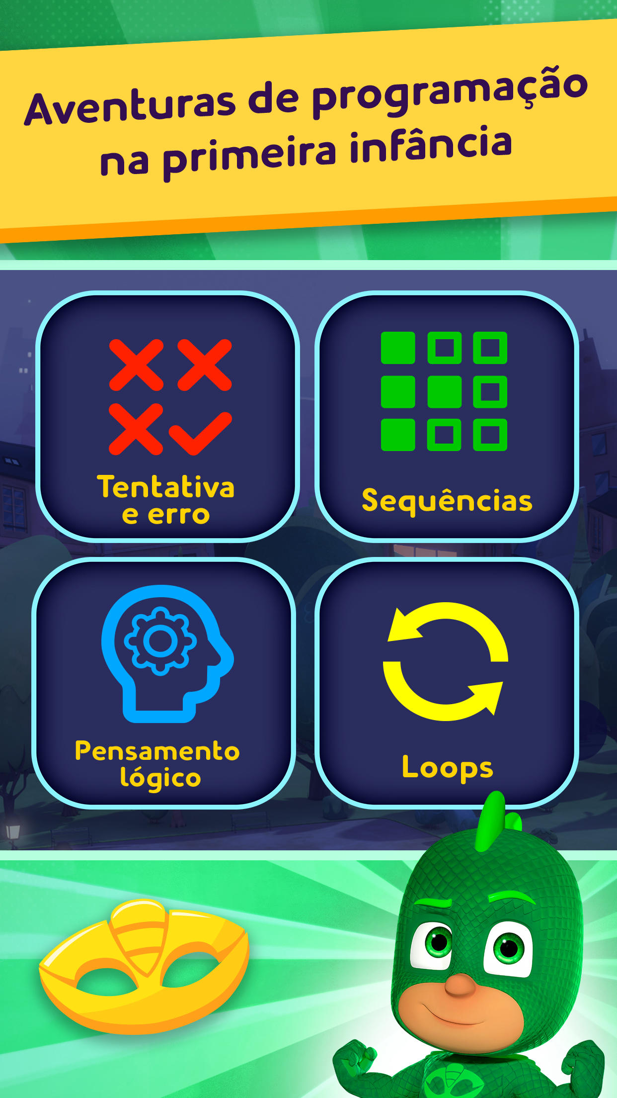 Captura de Tela do Jogo PJ Masks™: Academia de Heróis