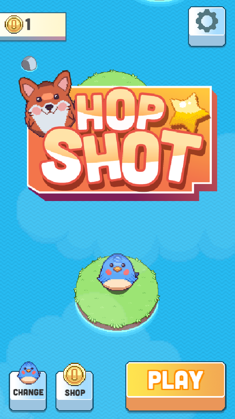 Hop Shot screenshot game