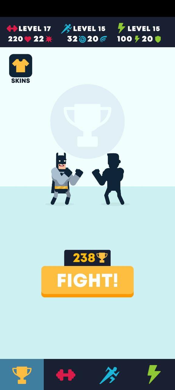 Idle Fighter Game Screenshot