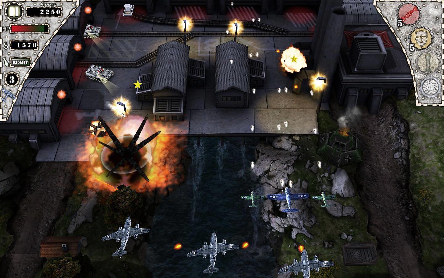 AirAttack HD Game Screenshot
