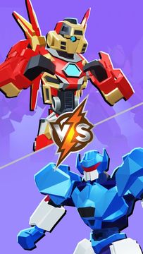 Merge Robot Master: Car Games Game Screenshot