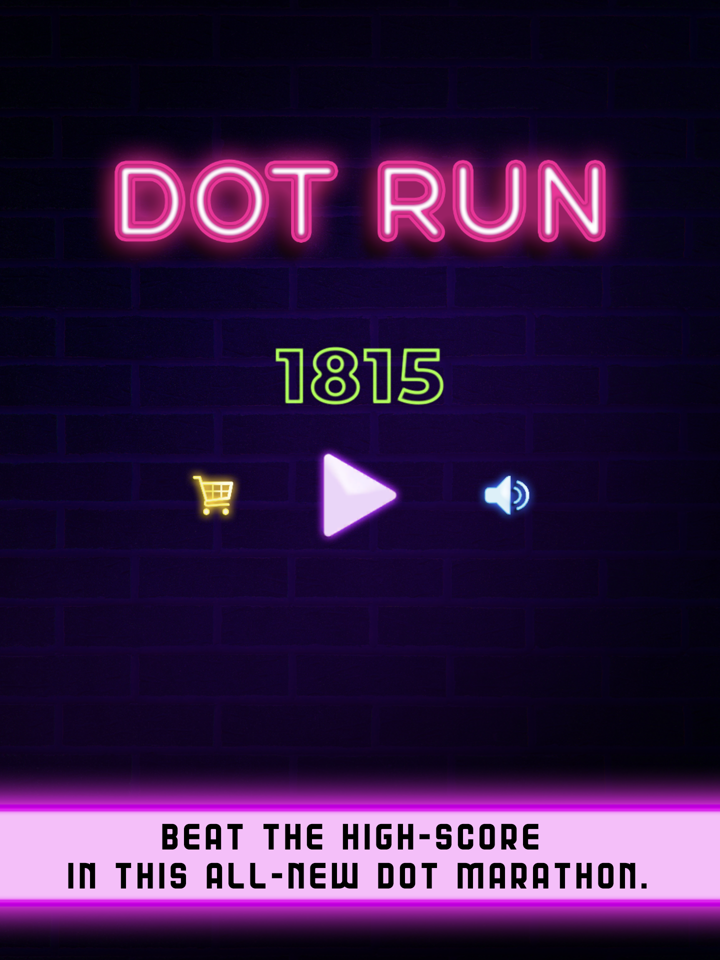 DOT RUN GAME 2019 Game Screenshot