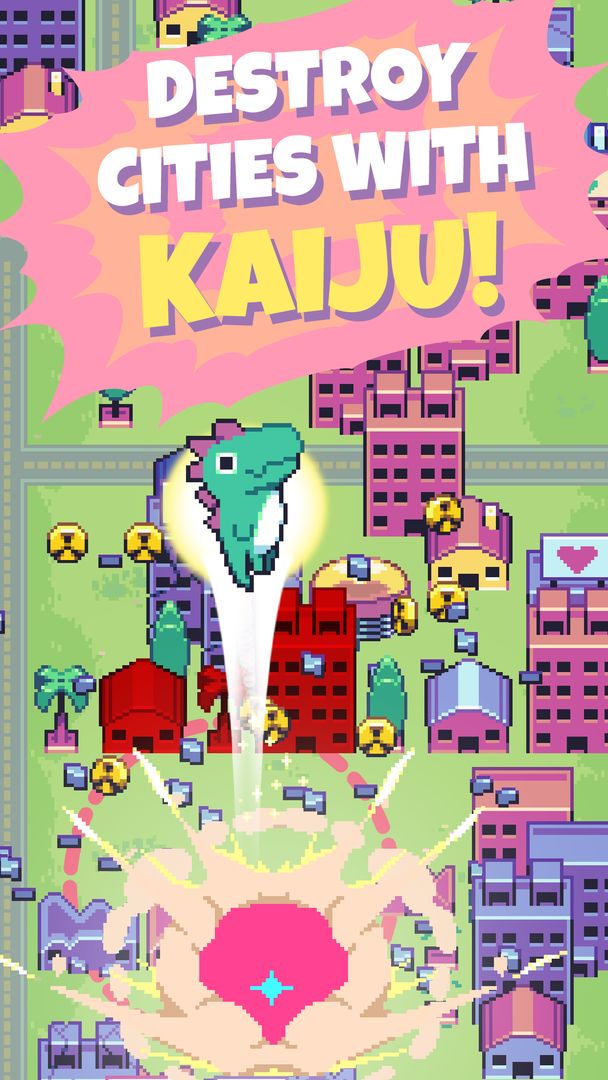 Screenshot of Kaiju Rush