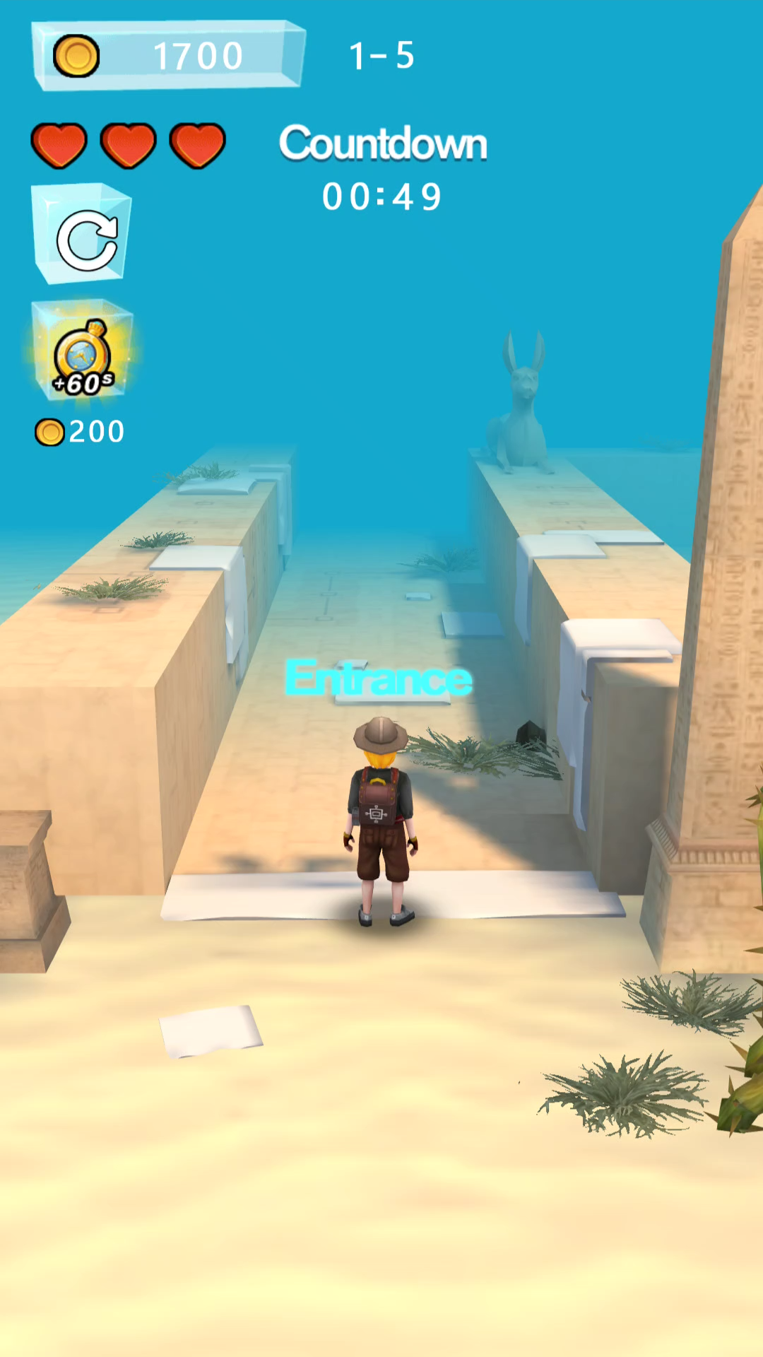 Temple Labyrinth screenshot game