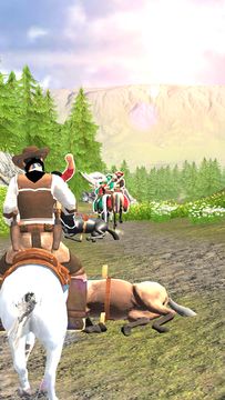 Horse Back Attack Game Screenshot