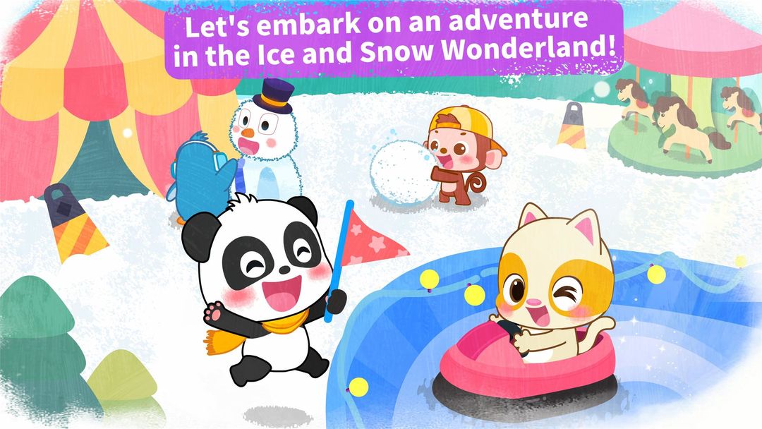 Screenshot of Little Panda's Snow Adventure
