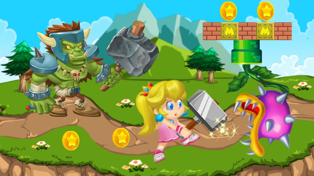 Super Elle's World: Free Games Classic Run screenshot game