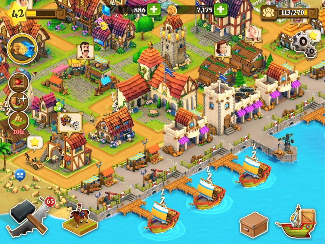 Screenshot of Town Village: Farm Build City