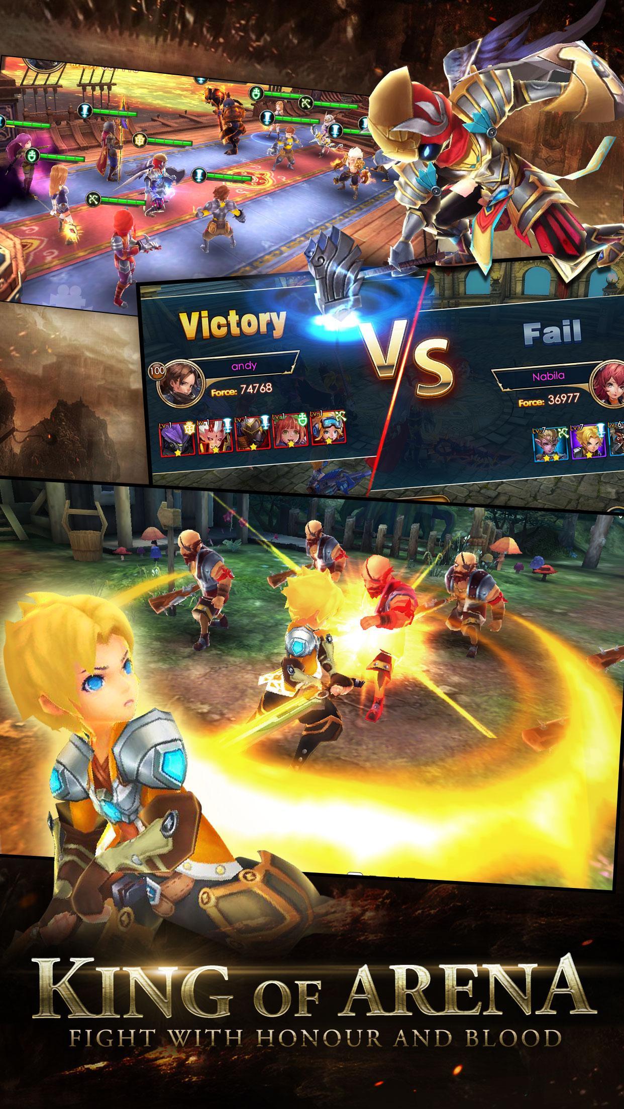 Hero Revolution 3D 遊戲截圖