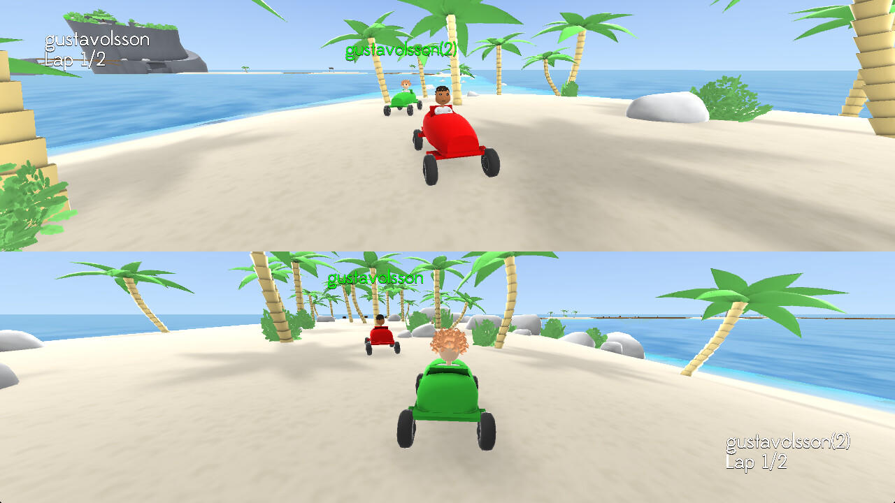 Screenshot of Seaside Racing