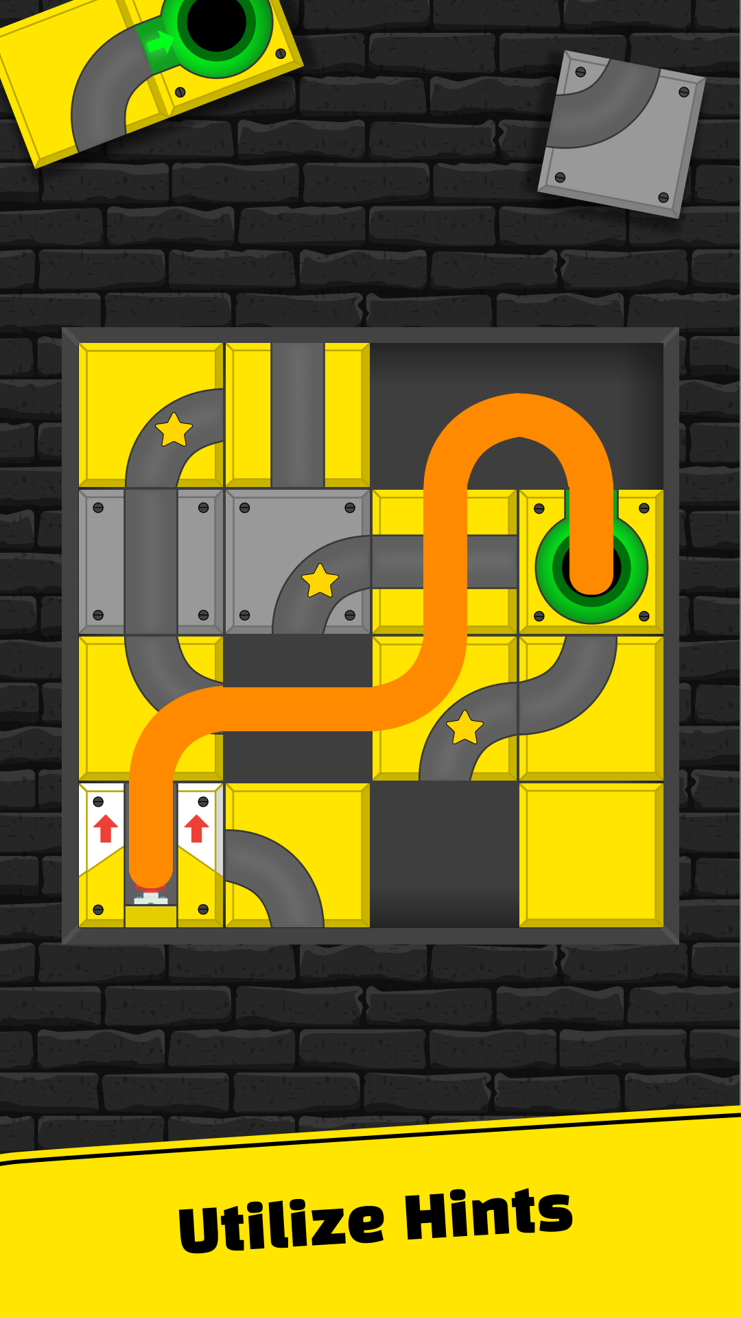 Rolling Ball Puzzle Game Screenshot