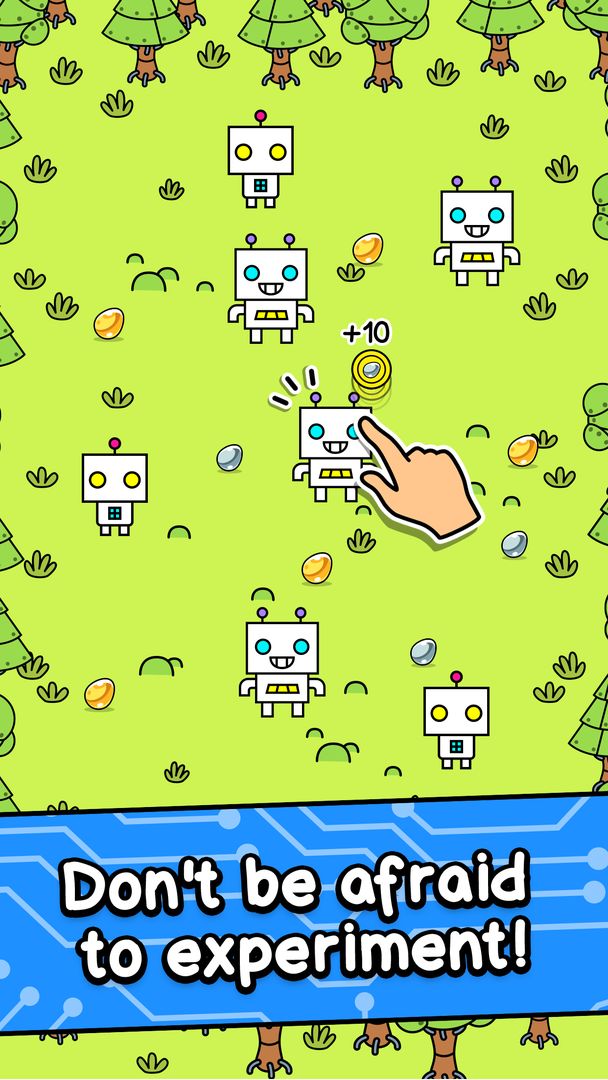 Robot Evolution - Clicker Game screenshot game