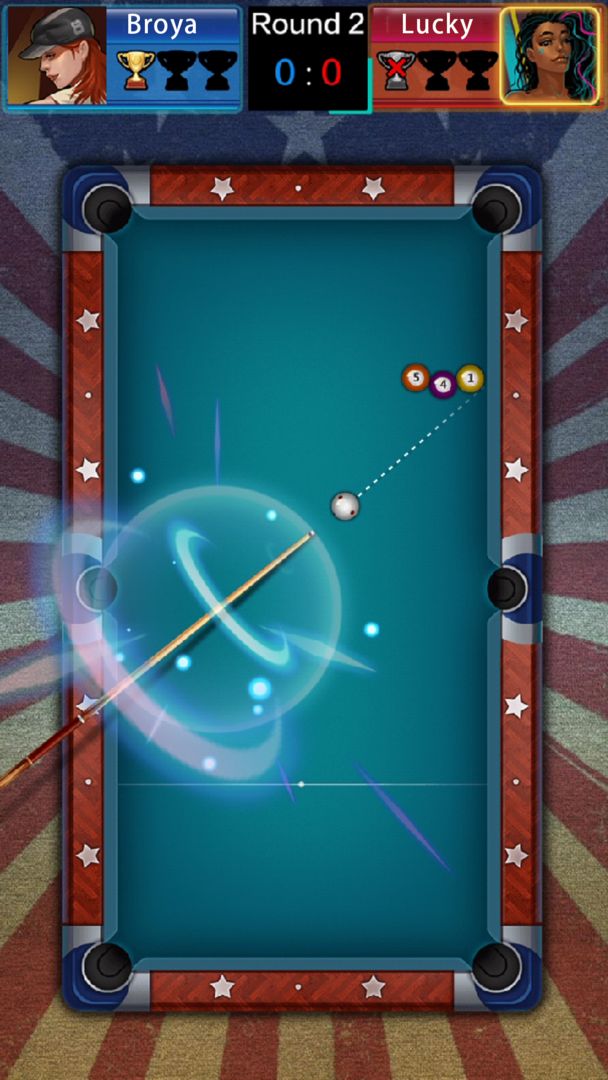 8 Pool Club : Trick Shots Battle 게임 스크린 샷