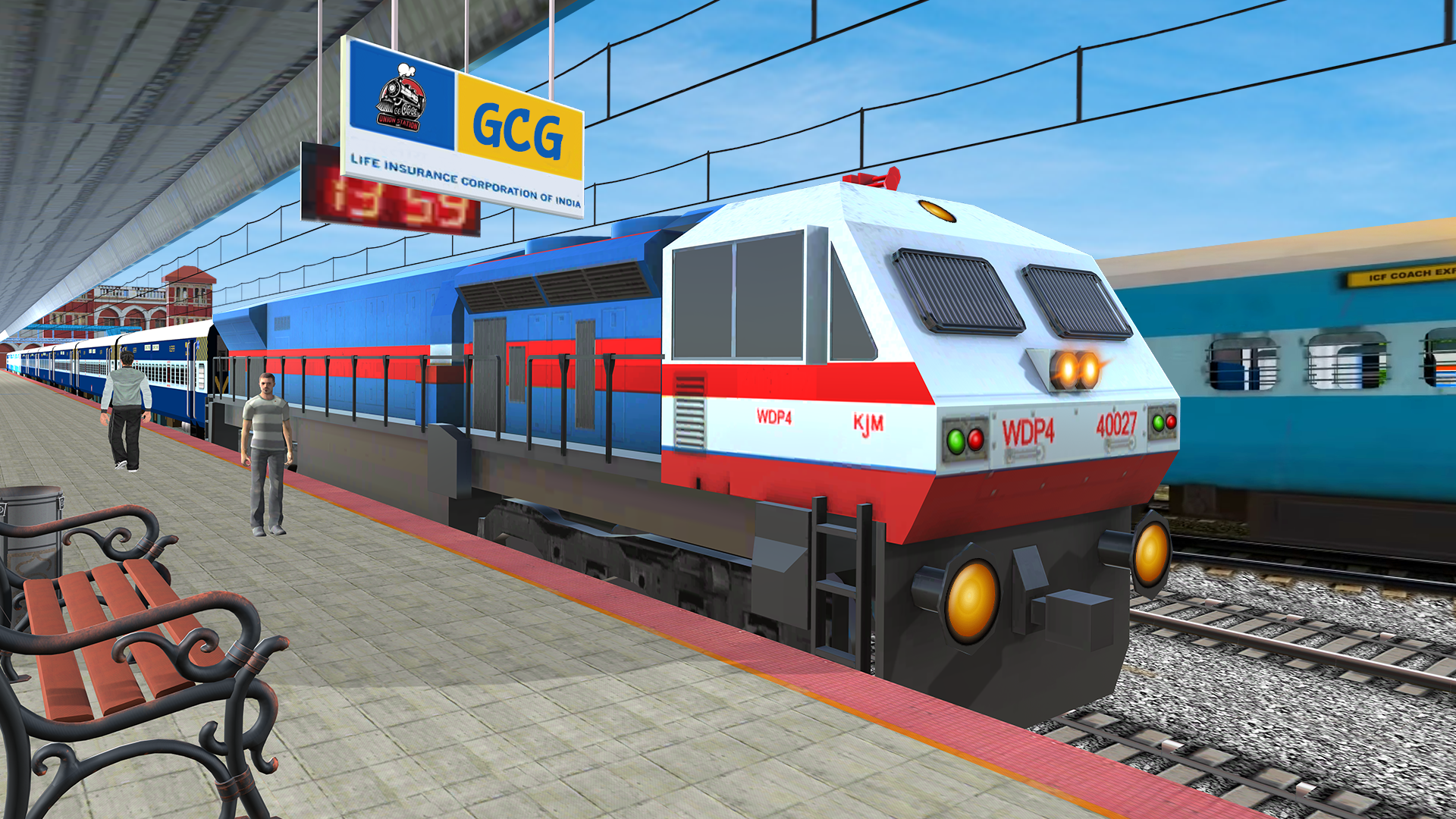 US Train Simulator- Train Game Game Screenshot