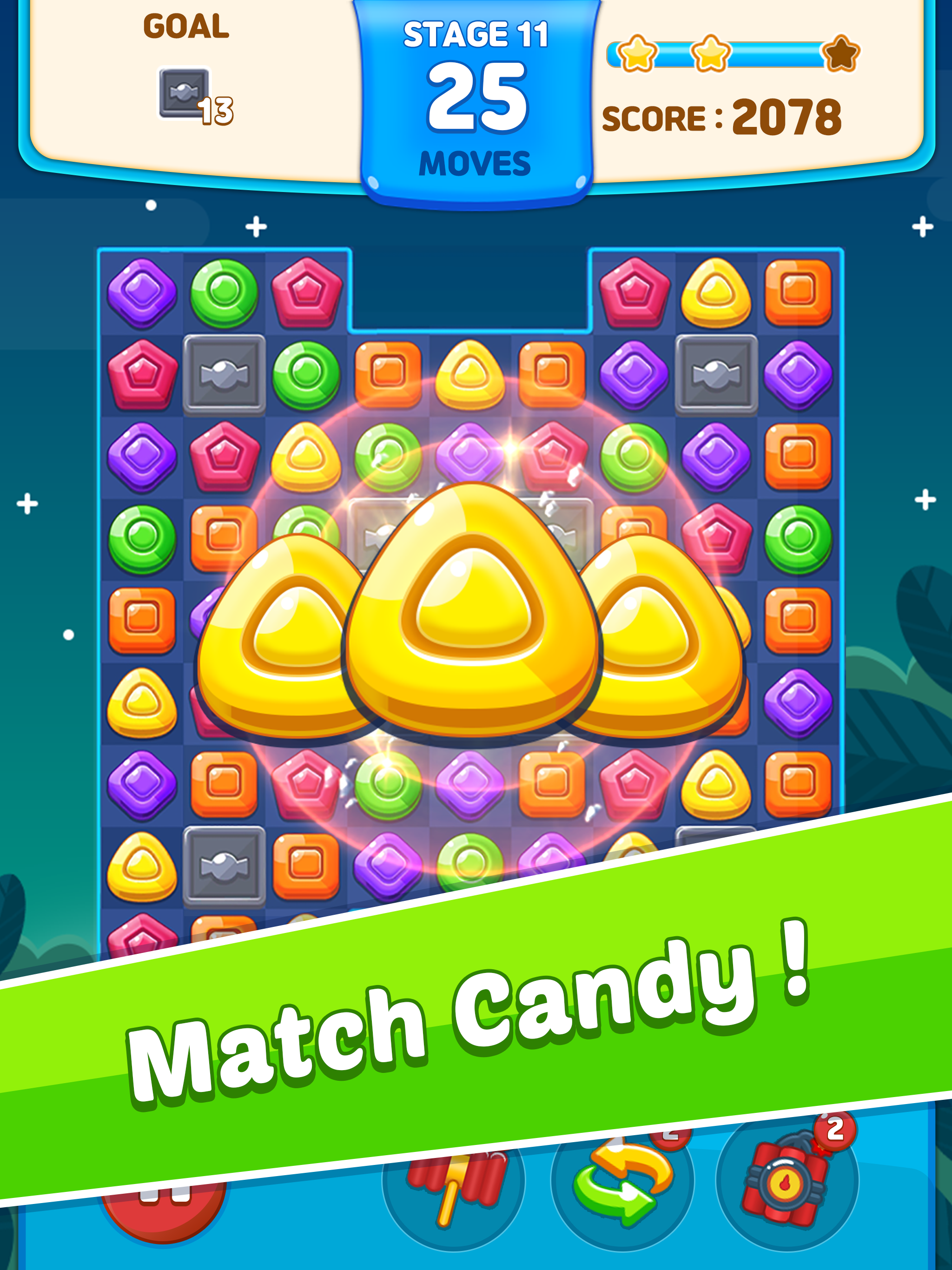 Candy Match Pop Game Screenshot