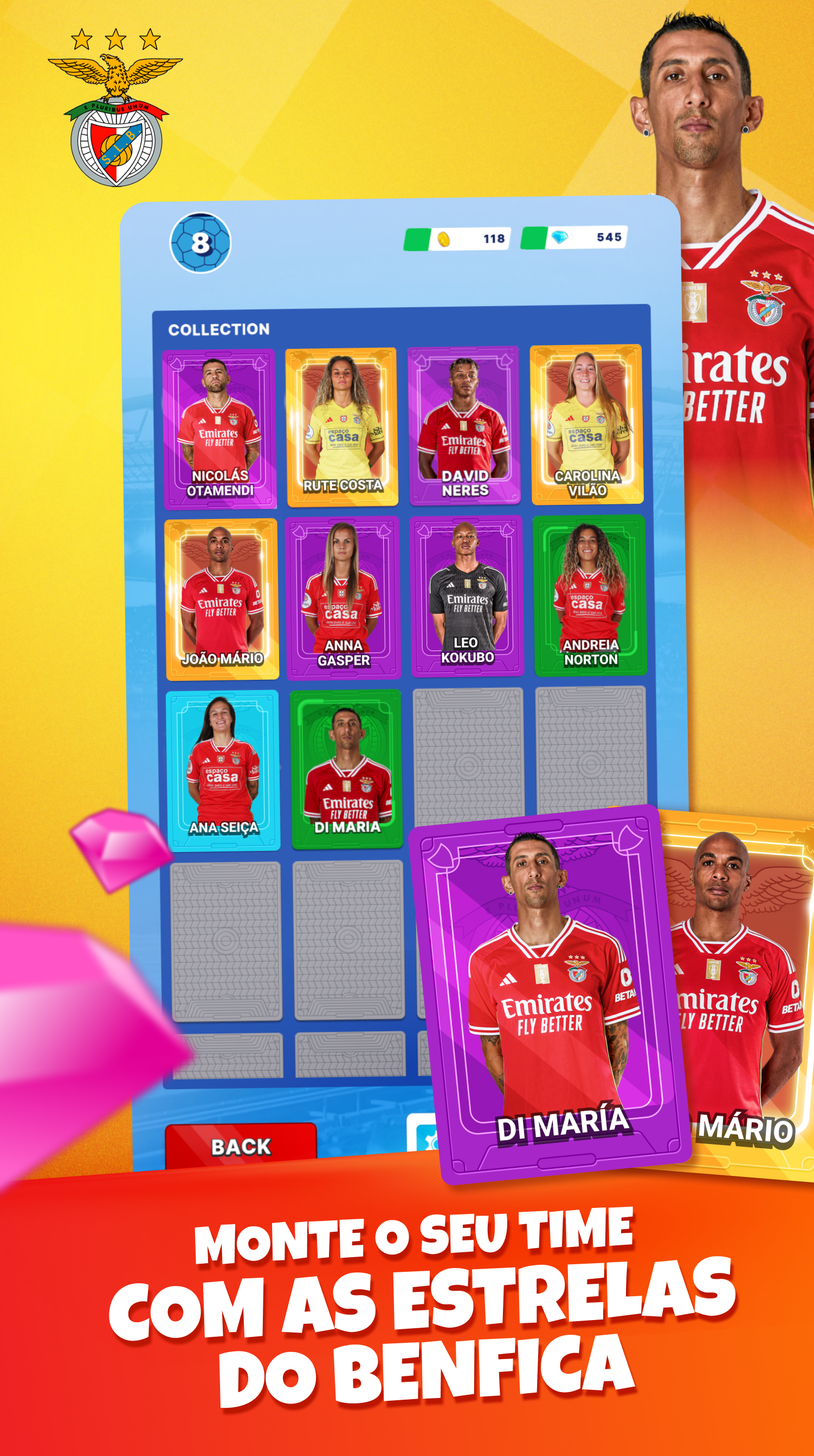 Benfica Football Merge Game Screenshot