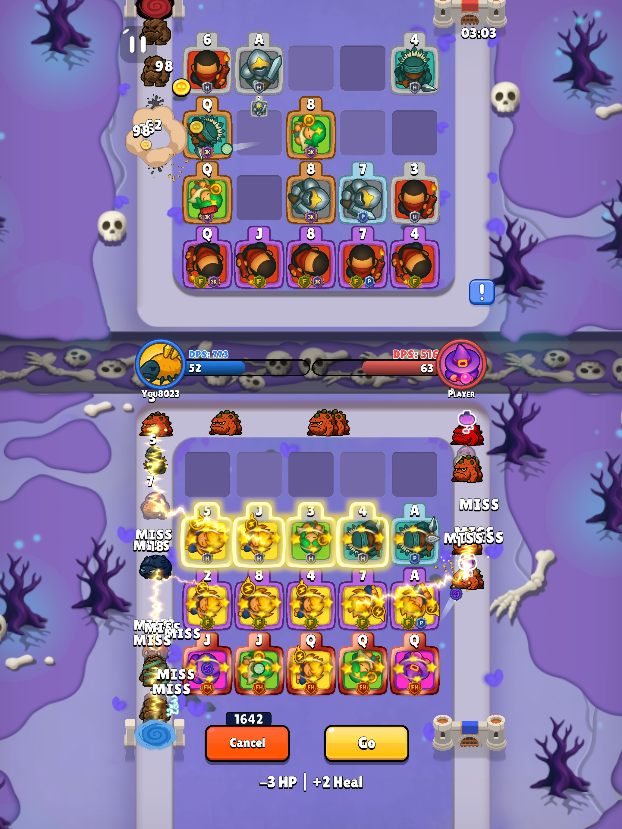 Hand of Heroes Game Screenshot
