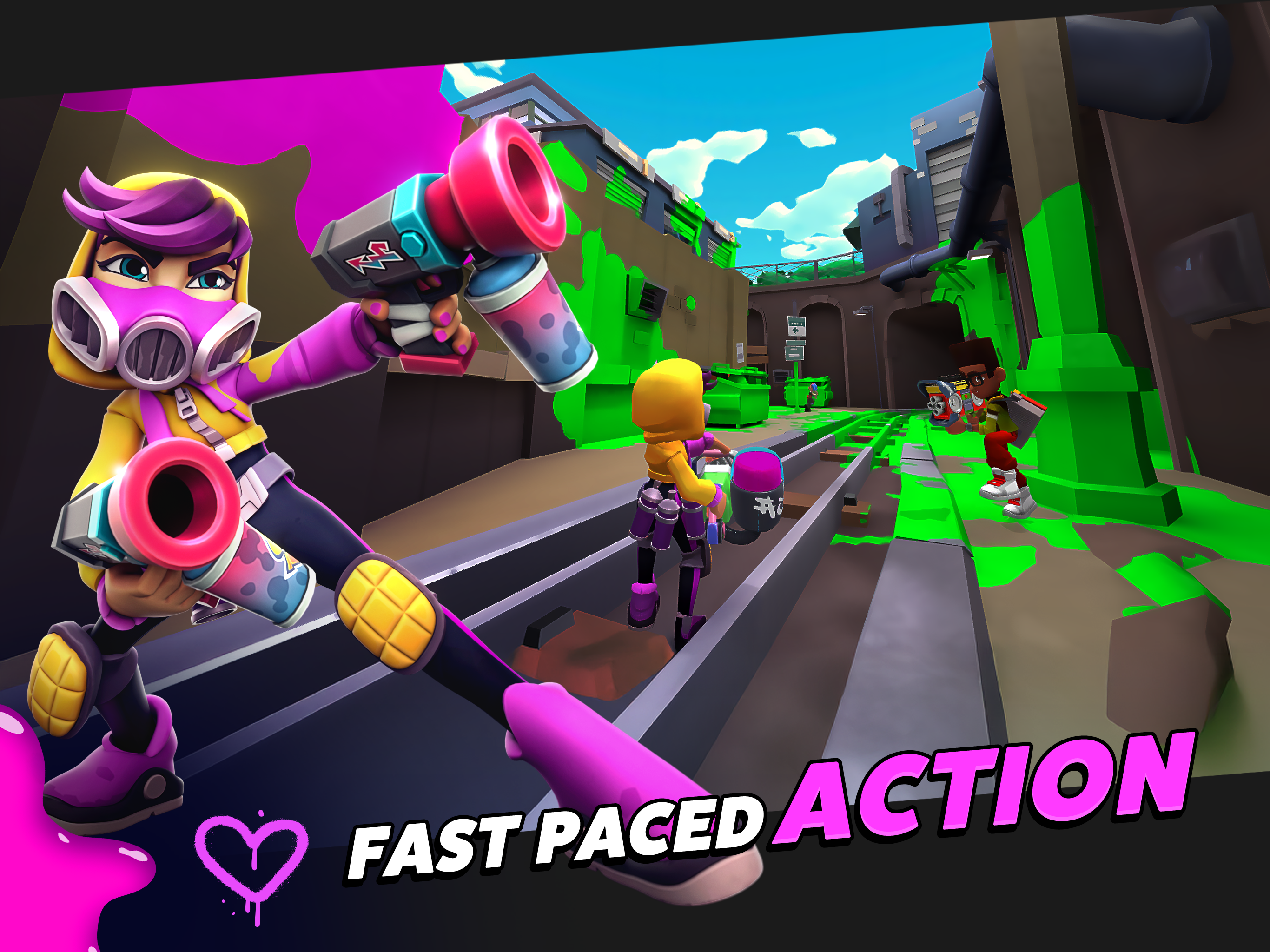 Paint Brawl Game Screenshot