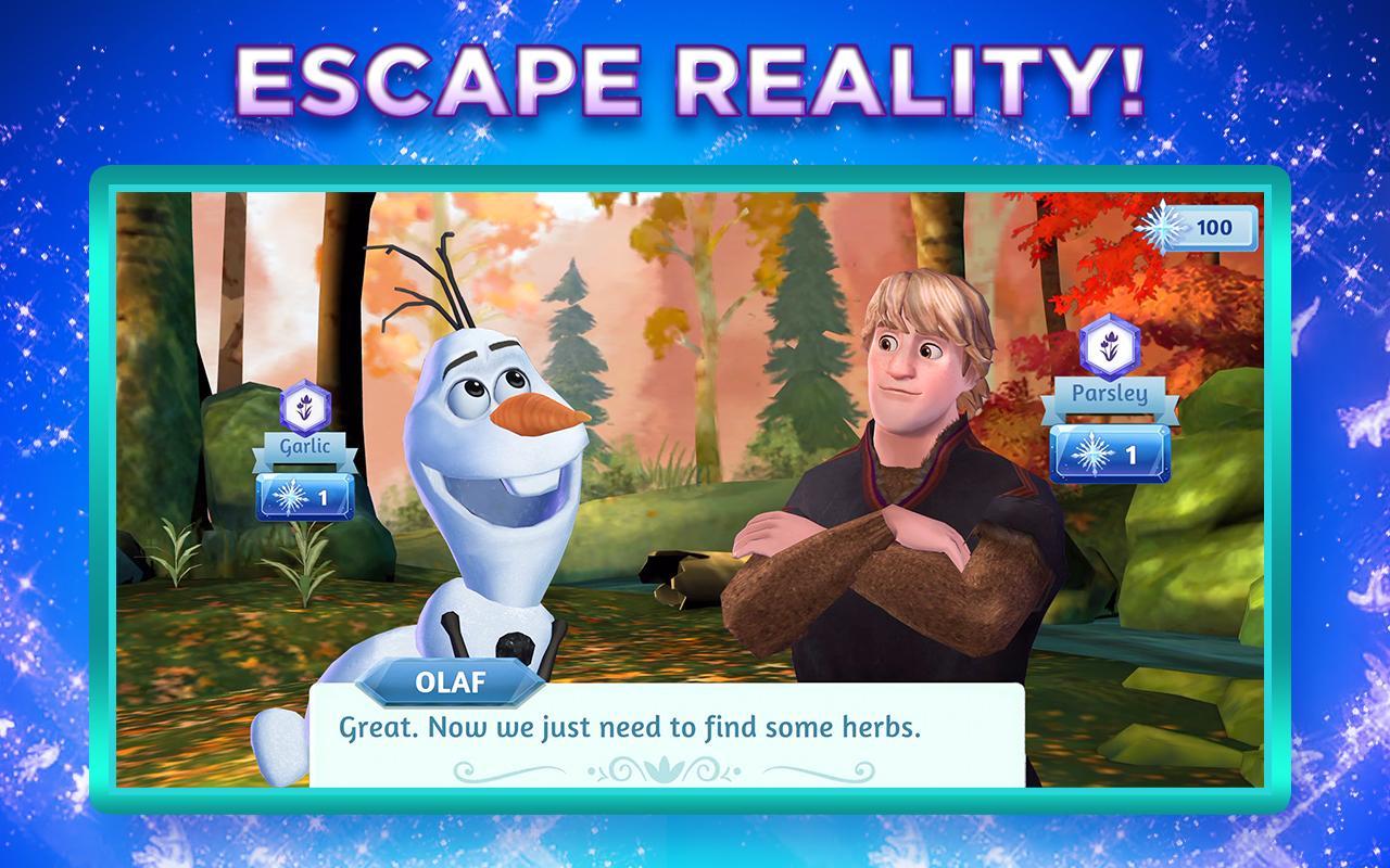 Disney Frozen Adventures Game Screenshot